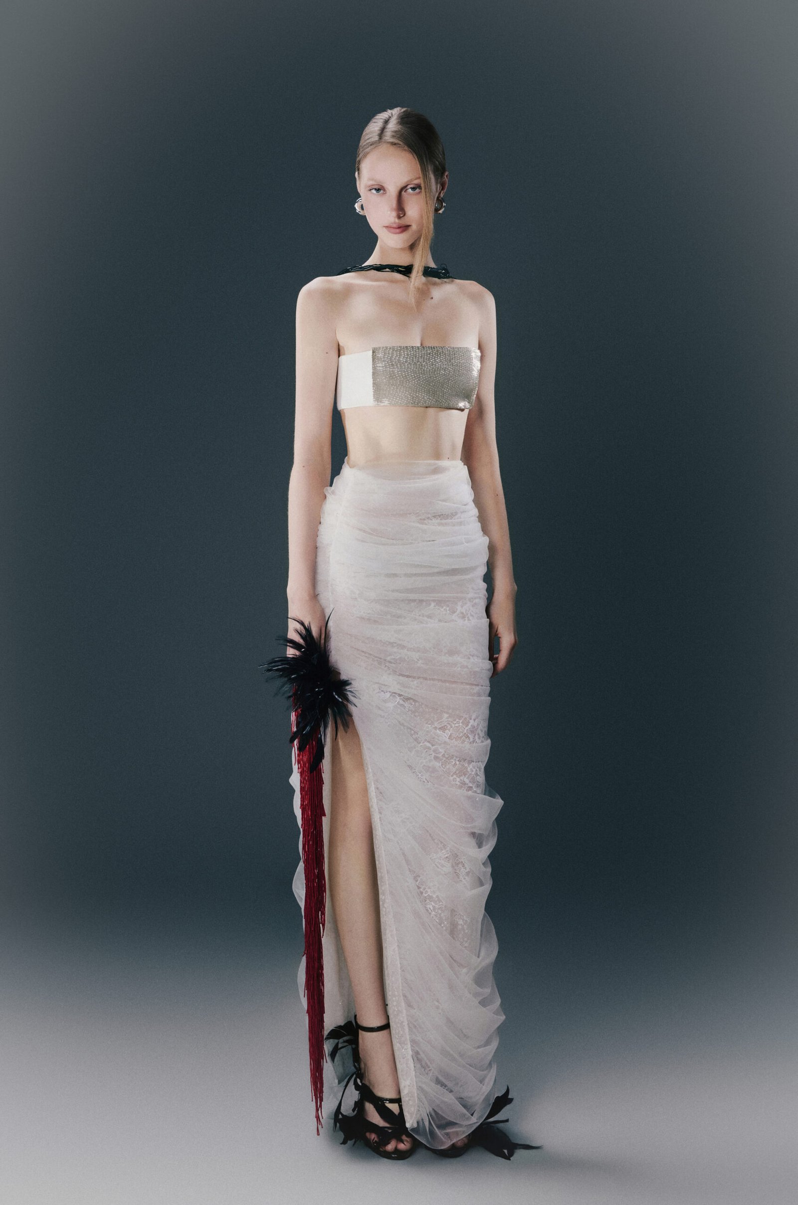 DRAPED DESIRE SKIRT