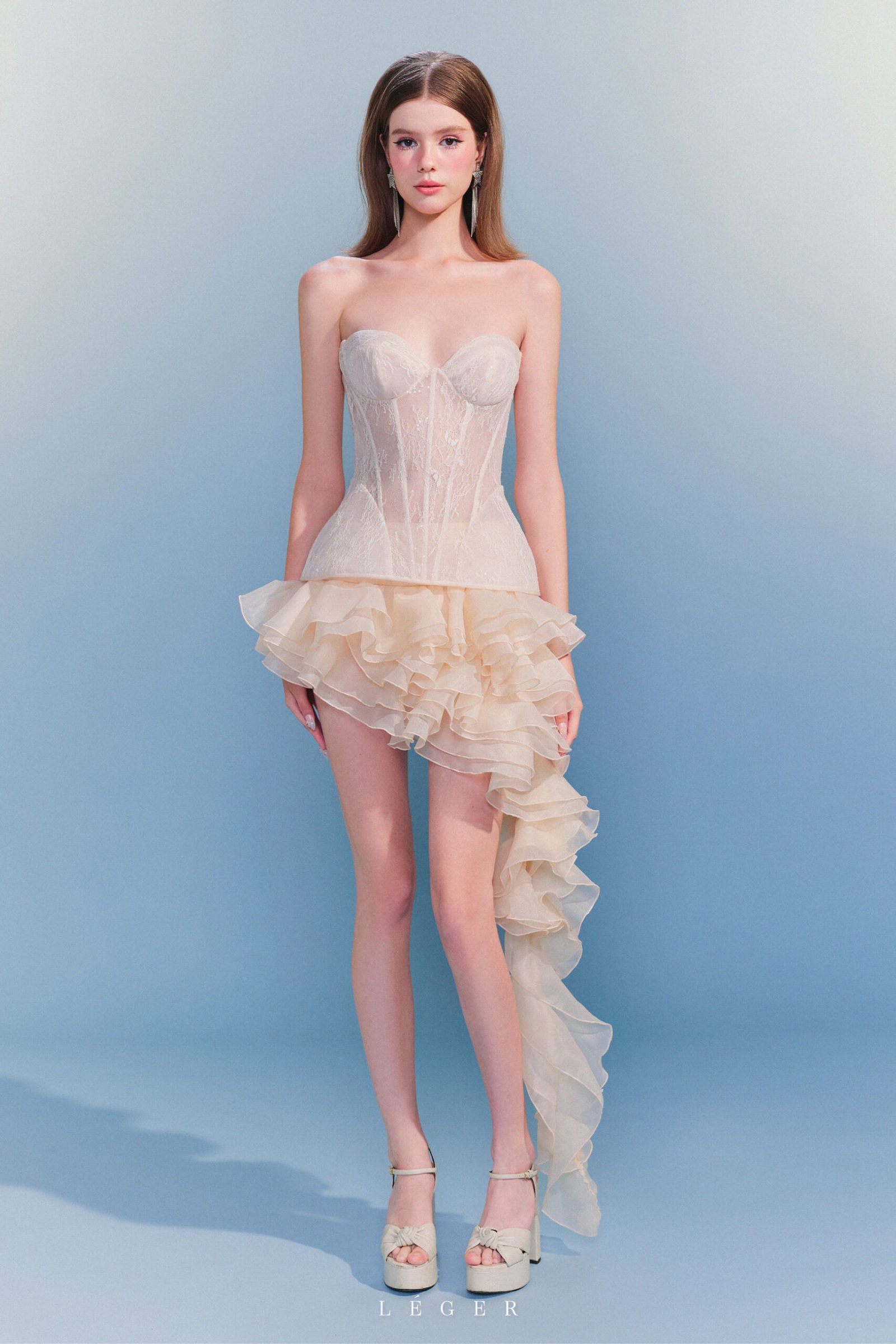 HOURGLASS CORSET / BEIGE