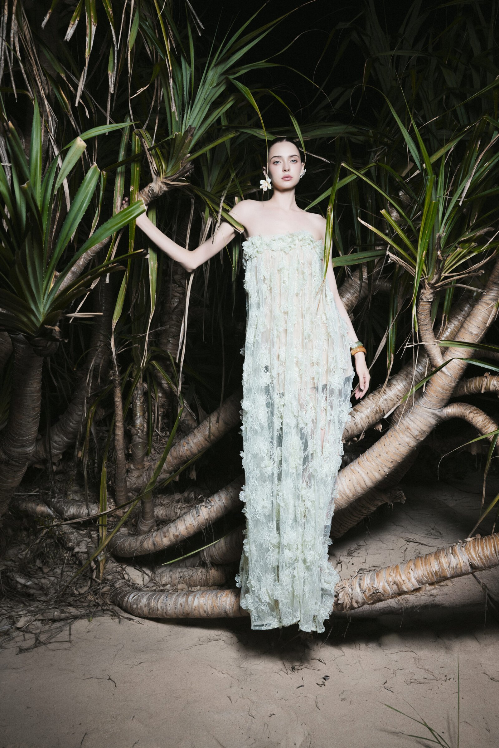 MINT LACE DRESS