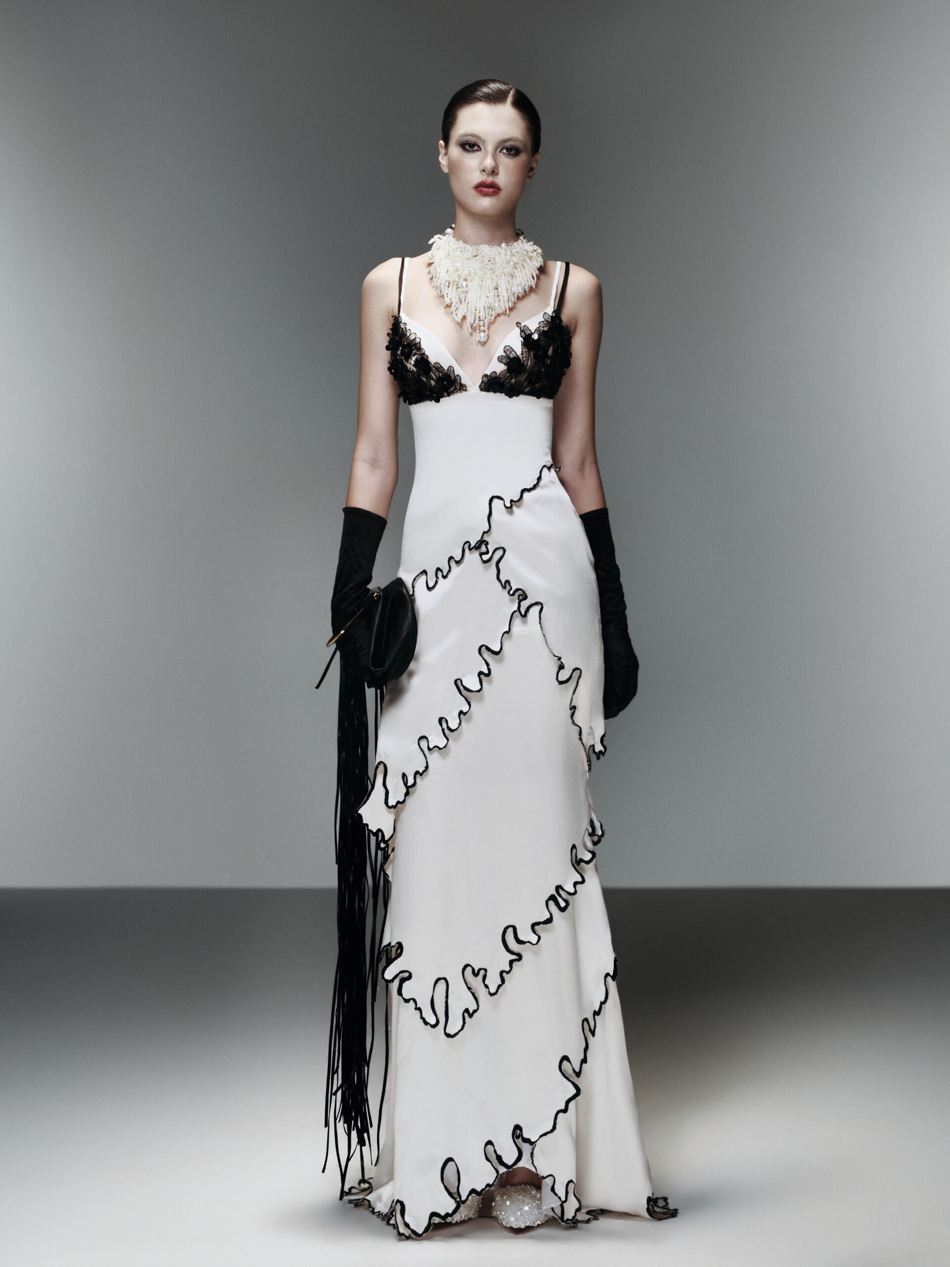 WAVIES LONG DRESS
